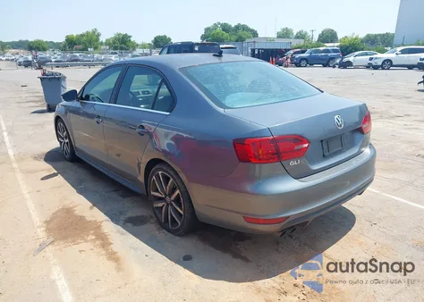 2013 Volkswagen Jetta Gli Autobahn из США, поврежденный, VIN 3VW467AJ6DM215219